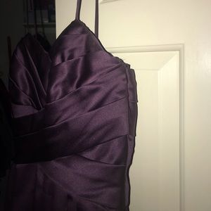Purple prom dress
